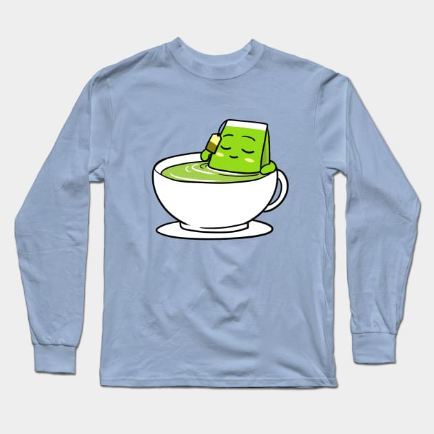 Tea-lax Long Sleeve T-Shirt by WildSloths